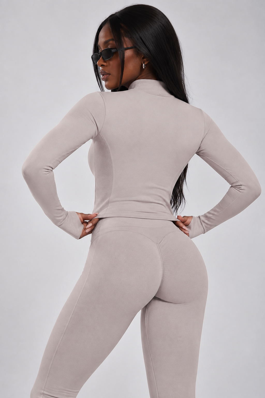 QYLÉ Sculpt Zip Jacket