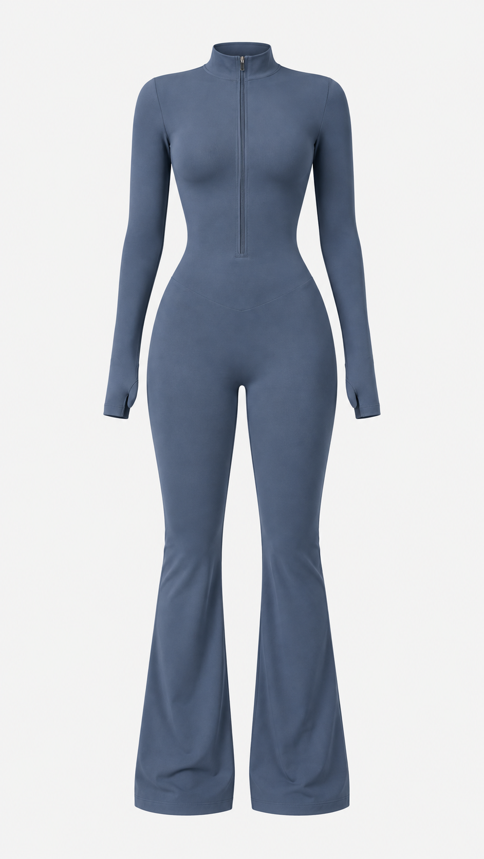 QYLÉ Sculpt Flare Jumpsuit
